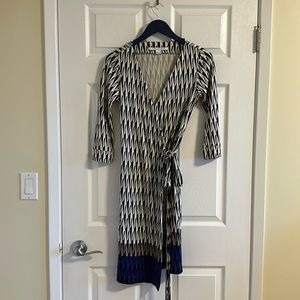 Diane von Furstenberg silk wrap dress
